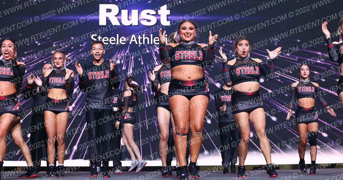Steele Athletics Rust · All Star Worlds Arena One Thursday Photo