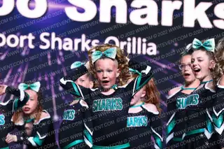 Cheer Sport Sharks Orillia Bamboo Sharks
