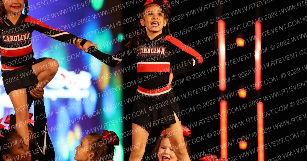 Carolina Crossfire Cheer Red Hots · Carolina Nationals