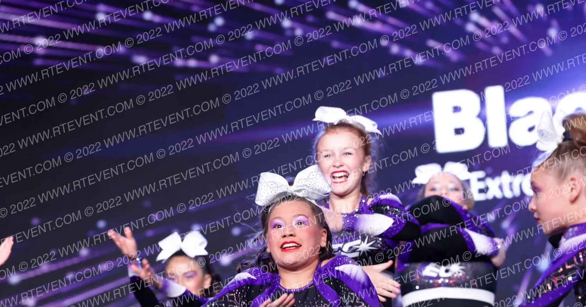 Extreme Cheer All Stars Black Jax · All Star Worlds Arena Two Saturday