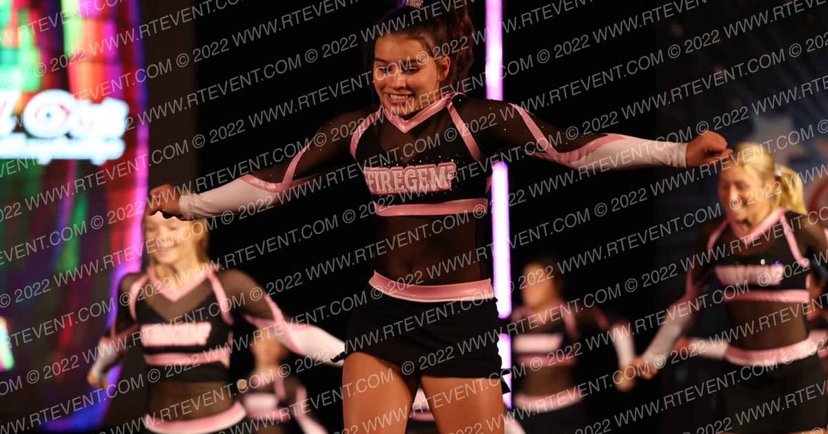Firegem Cheer Academy Rose Quartz · Carolina Nationals