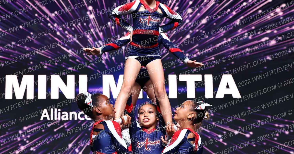 Alliance Cheer Elite - Allen MINI MILITIA · All star Worlds Arena One Saturday