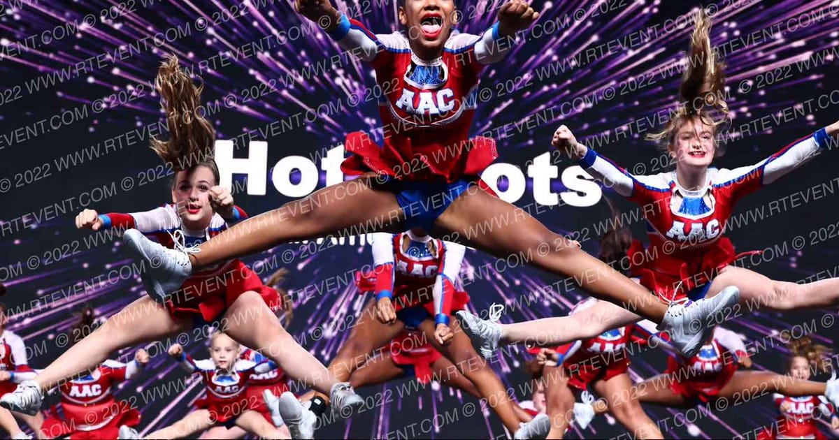 All American Cheer Hot Shots · All star Worlds Arena One Saturday