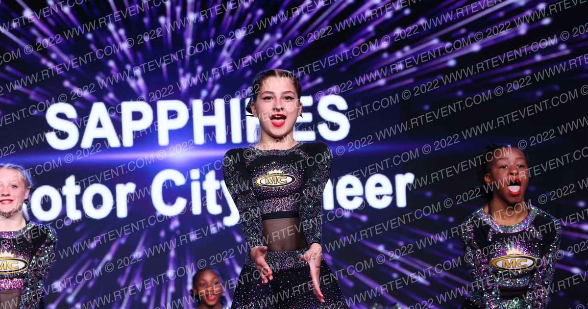 Motor City Cheer SAPPHIRES · All Star Worlds Arena Two Saturday
