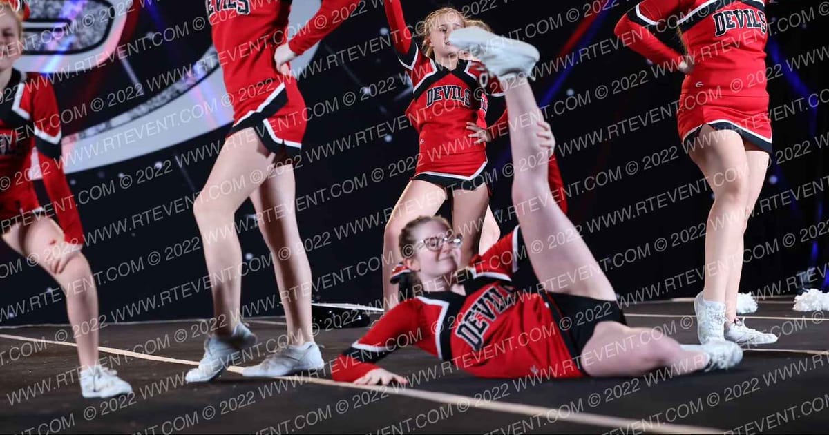 Devil Cheerleading Lady Devils · The US Finals Virginia Beach