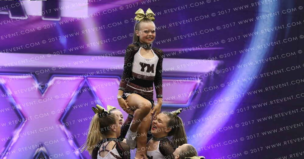 Yorkshire Martyrs Cheerleading and Dance School Youth Level 1 Stunt Group · Gateway to the Galaxy