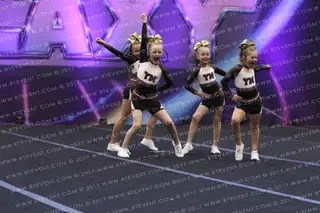 Yorkshire Martyrs Cheerleading and Dance School Mini Level 1 Stunt Group