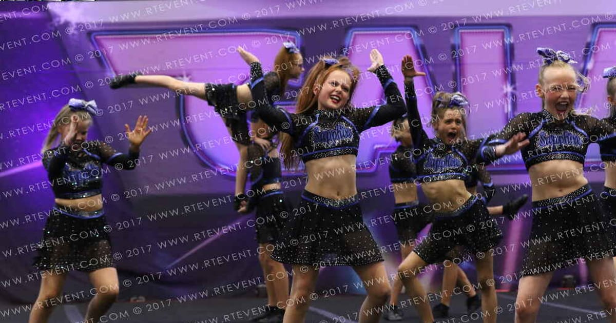 Sapphire Cheer and Dance Turquoise · Gateway to the Galaxy