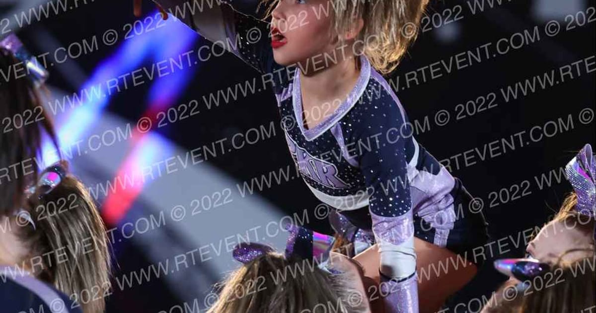 PKR Cheer Club Purple Ice · The US Finals Virginia Beach