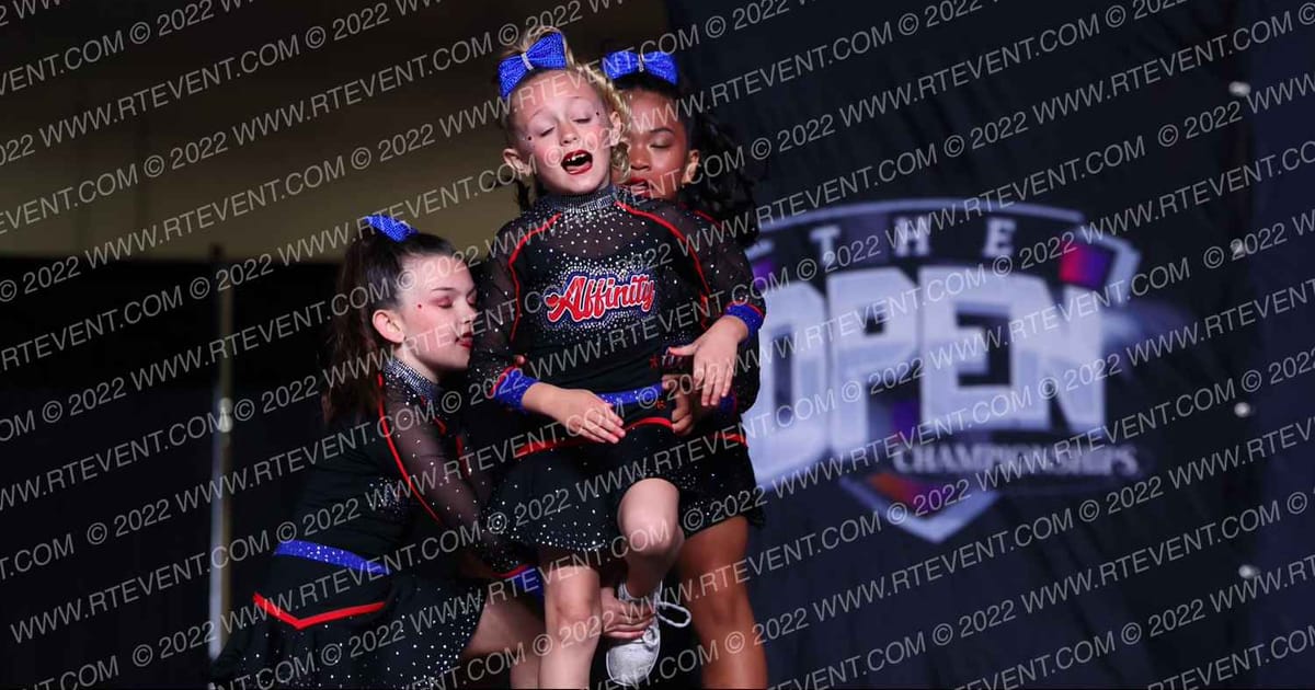Affinity Cheer Sweethearts · All Star Worlds Hall A Sunday