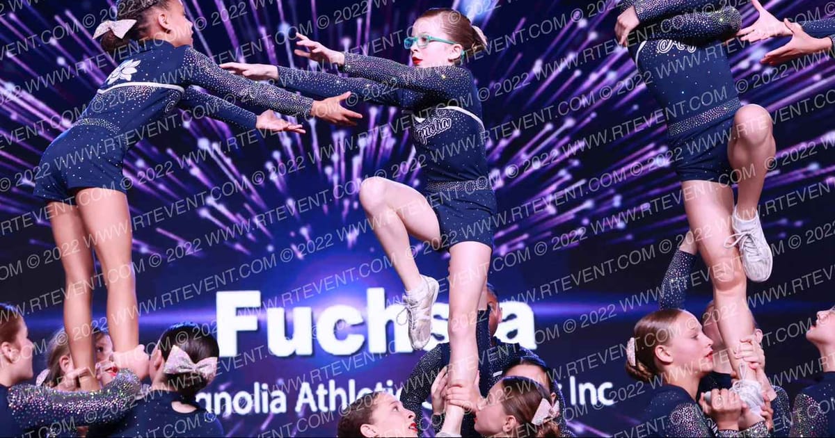 Magnolia Athletic Company Inc Fuchsia · All Star Worlds Arena Two Sunday