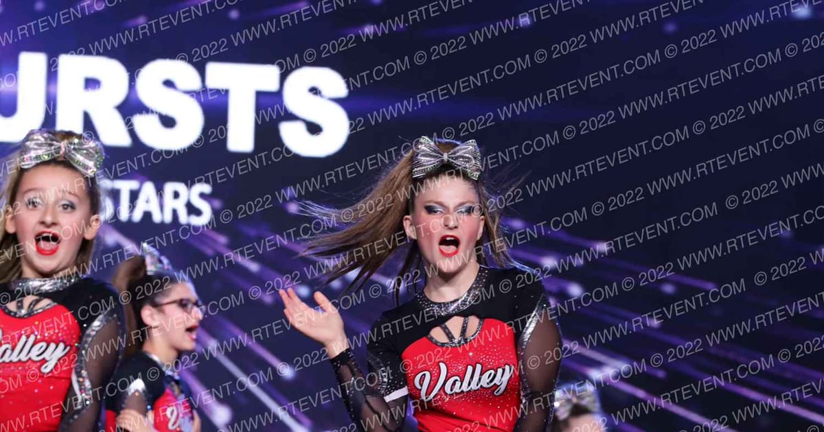 VALLEY ELITE ALL STARS STARBURSTS · All Star Worlds Arena Two Sunday