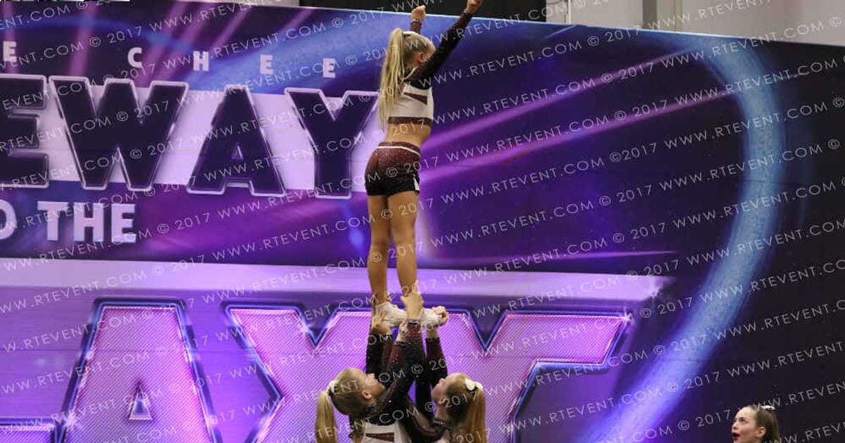 Yorkshire Martyrs Cheerleading and Dance School Senior Level 3 Stunt Group · Gateway to the Galaxy