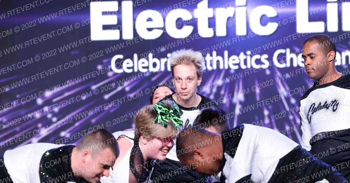 Celebrity Athletics Cheer and Dance Electric Limes · All Star Worlds Arena Two Sunday