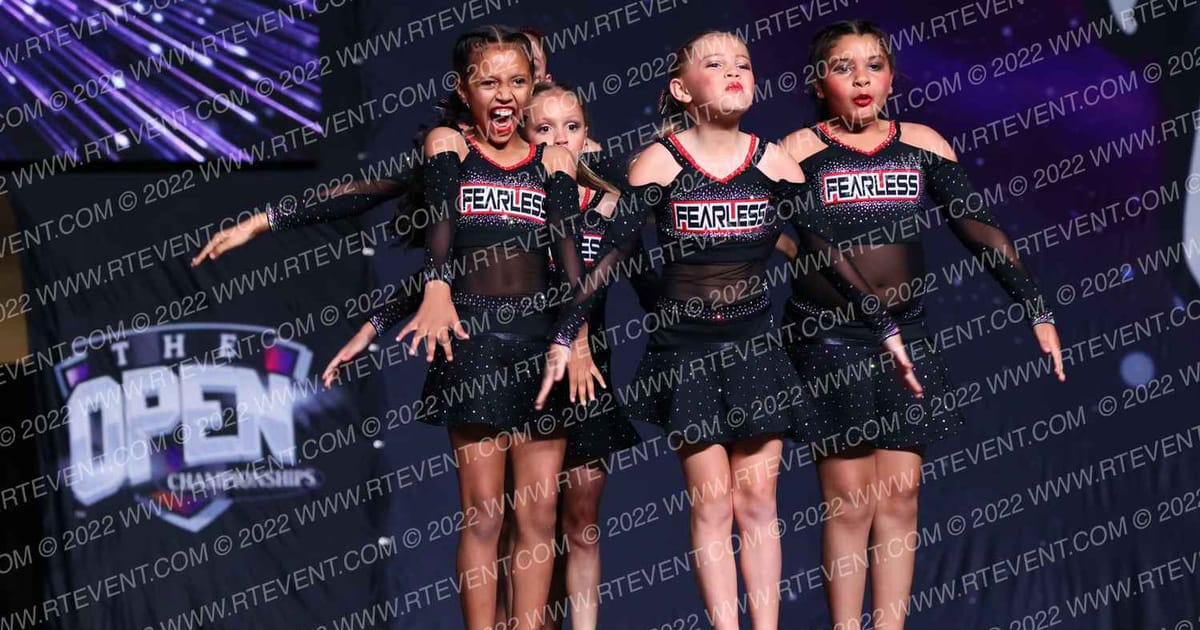 Fearless Athletics Mini Maniacs · All Star Worlds Hall A Sunday