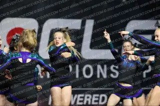 RILEYS CHEER ACADEMY PURPLE DIAMONDS