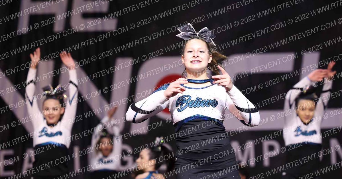 BELIEVE ATHLETICS BLACK DIAMONDS · The Pinnacle Cheerleading Championship