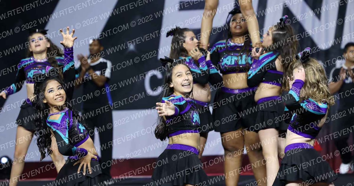 AMA ATHLETICS TEAM TEAL · The Pinnacle Cheerleading Championship