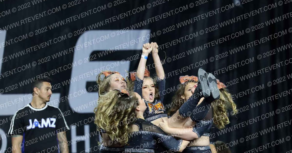 FURY RISING CHEER RAGE · The Pinnacle Cheerleading Championship