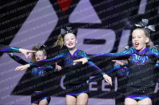 RILEYS CHEER ACADEMY PURPLE DIAMONDS
