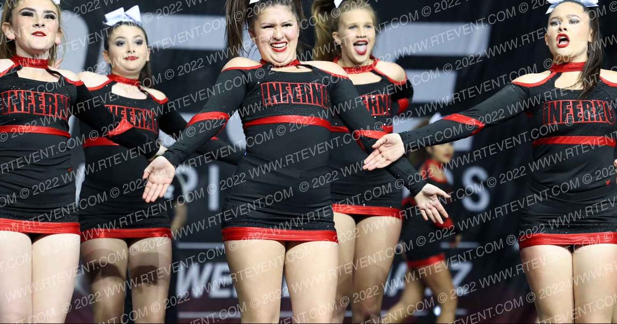 OAKDALE INFERNO CHEER BLACK ICE · The Pinnacle Cheerleading Championship