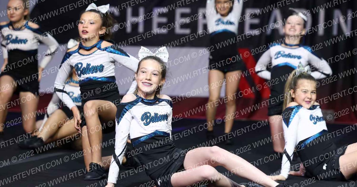 BELIEVE ATHLETICS SILVER SPARKLE · The Pinnacle Cheerleading Championship