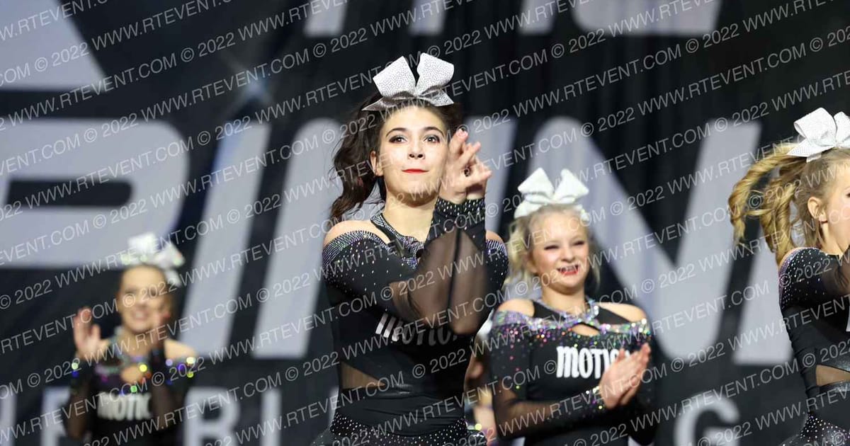MOTION ATHLETICS BLACKOUT · The Pinnacle Cheerleading Championship