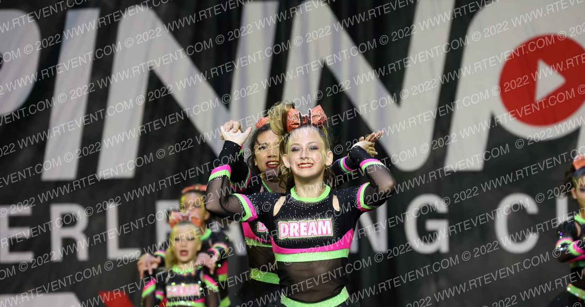 DREAM ATHLETICS MOTLEY CRUE · The Pinnacle Cheerleading Championship