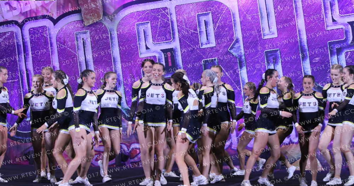 South Tyneside JETS Cheerleading Nebula · Superhero Spirit Challenge