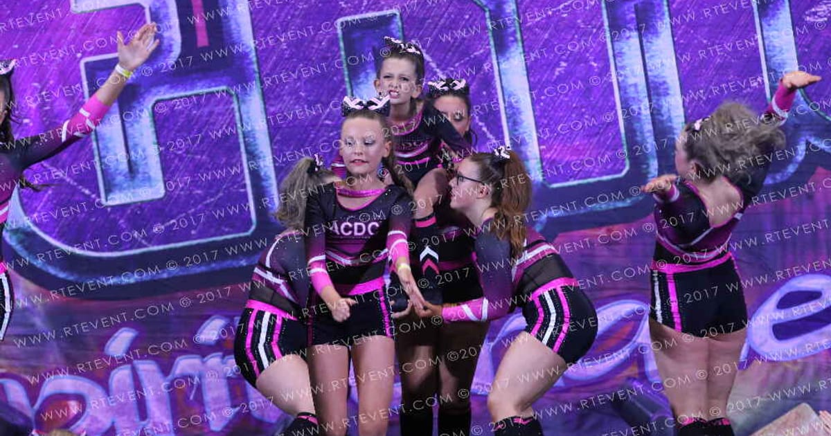 Aberdeen Cheer and Dance Company Junior White · Superhero Spirit Challenge