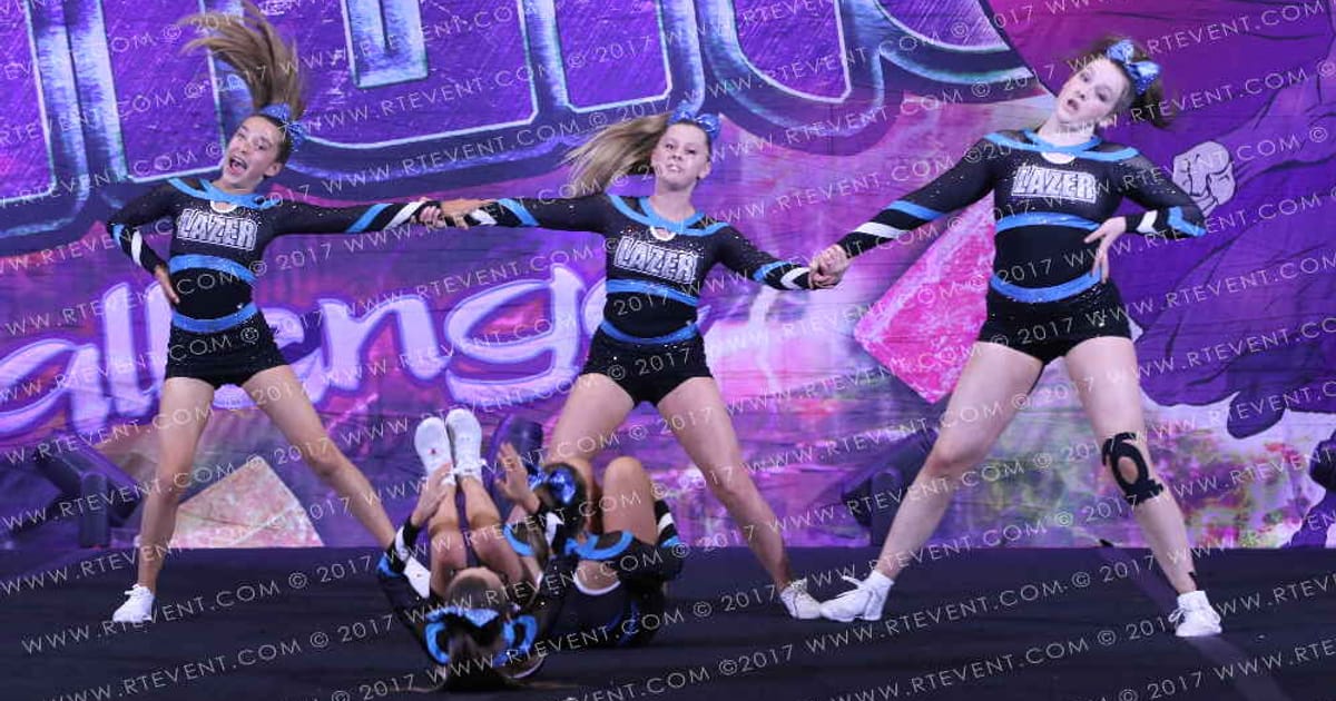 Lazer Cheer ROYAL GEMS · Superhero Spirit Challenge