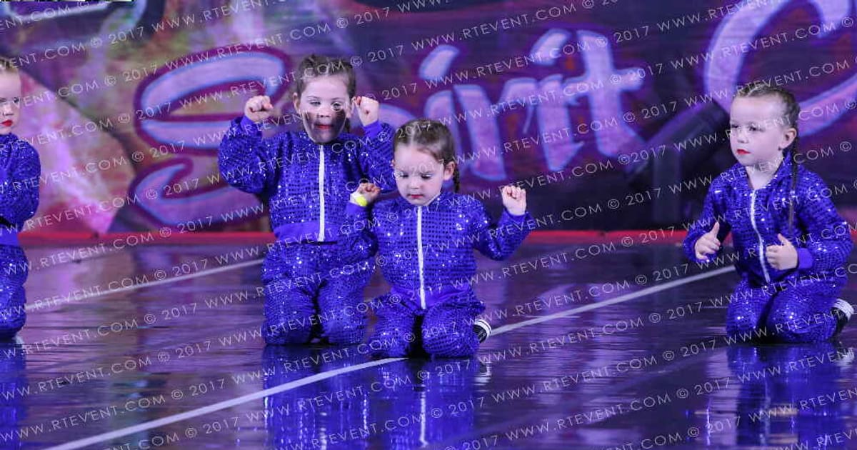 Electric Candy Cheer Gym Rainbows · Superhero Spirit Challenge