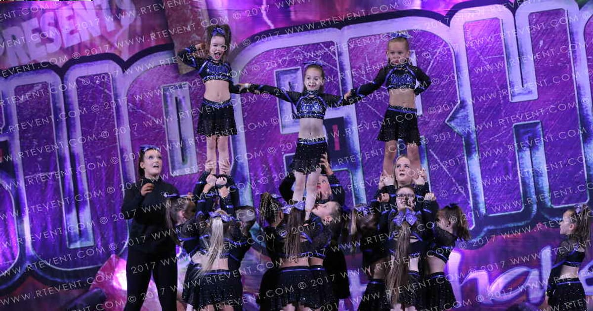 Sapphire Cheer and Dance Violet · Superhero Spirit Challenge