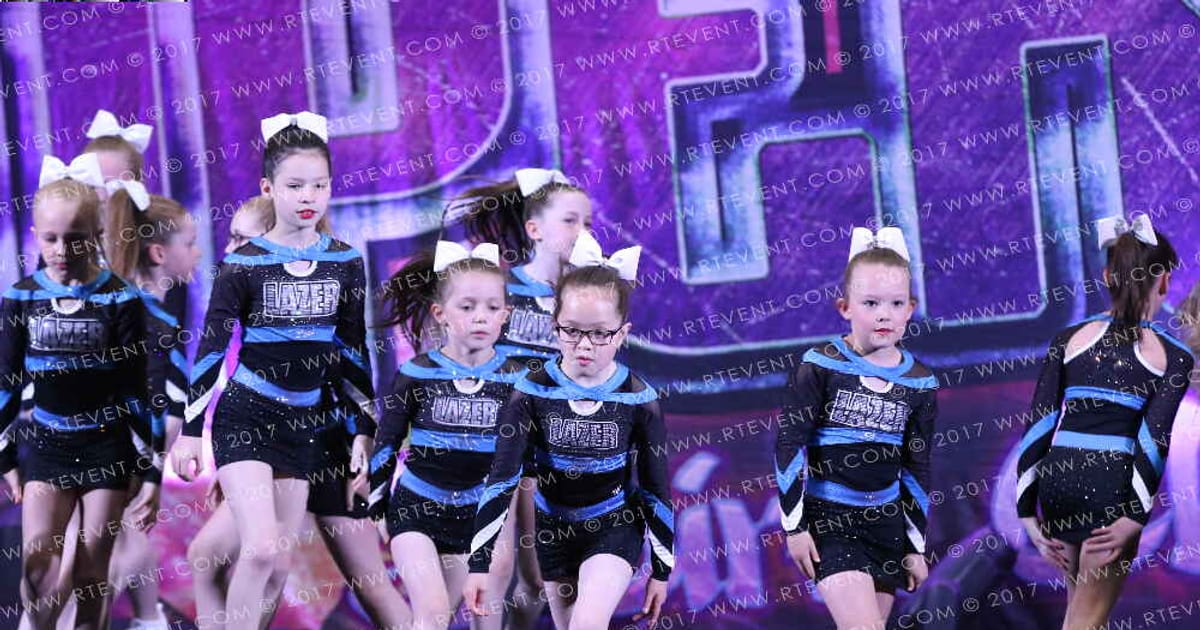 Lazer Cheer WHITE · Superhero Spirit Challenge
