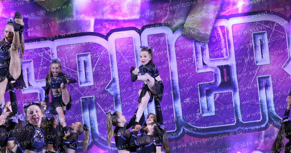 Sapphire Cheer and Dance Turquoise · Superhero Spirit Challenge