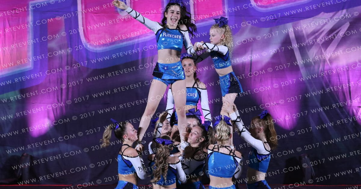 Flitecrew Infinity Cheer VORTEX · Into the Future