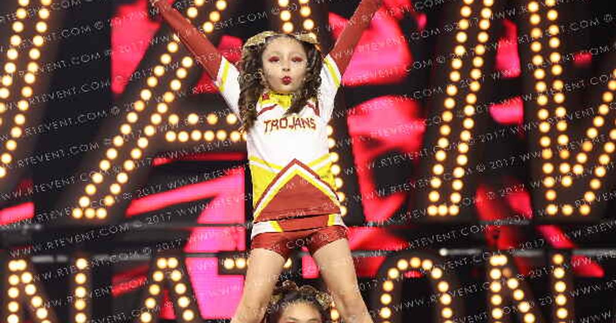WHITTIER TROJANS CHEER MIGHTY MITE · YOUTH NATIONALS