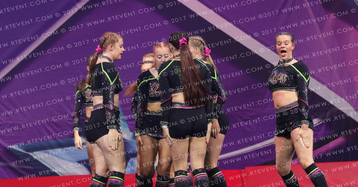 Pixies Cheer Obsidian · FC Internationals and Schools out