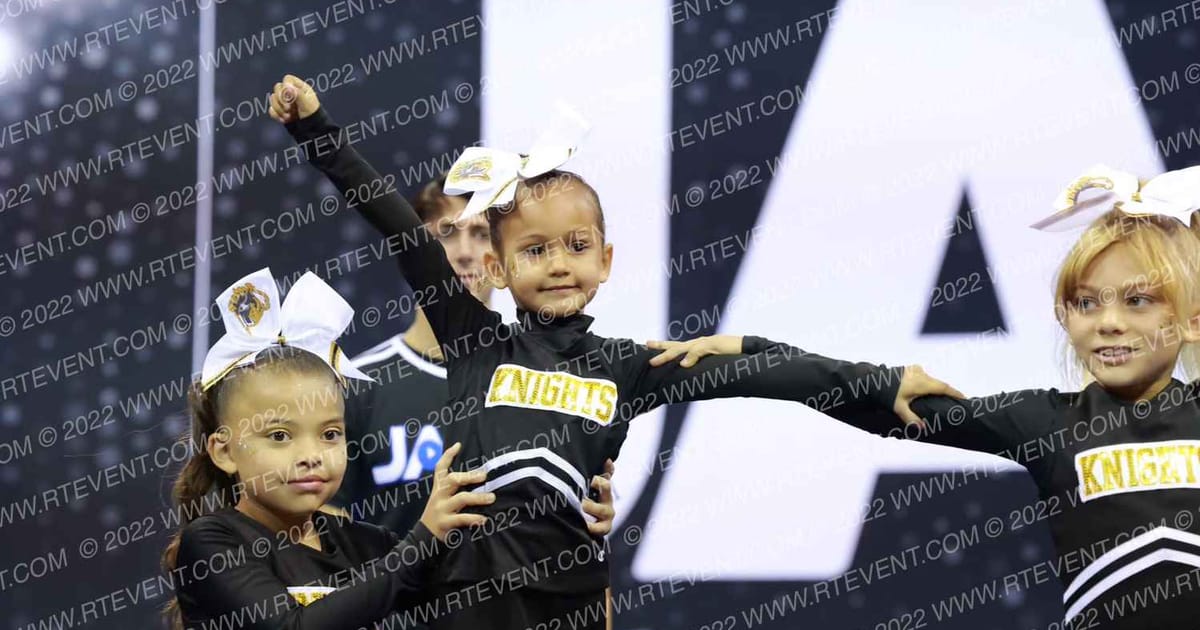 RIO LINDA JR KNIGHTS 8U CHEER NA · Reload