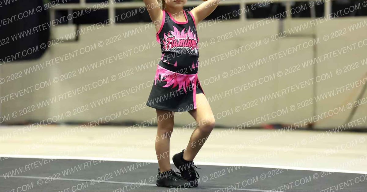 Texas Aces Tumbling and Cheer Flamingos · Cheer Power Halloween Challenge