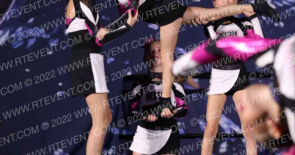 Hession Cheer Academy Pink Sizzle · GLCC Indy Challenge