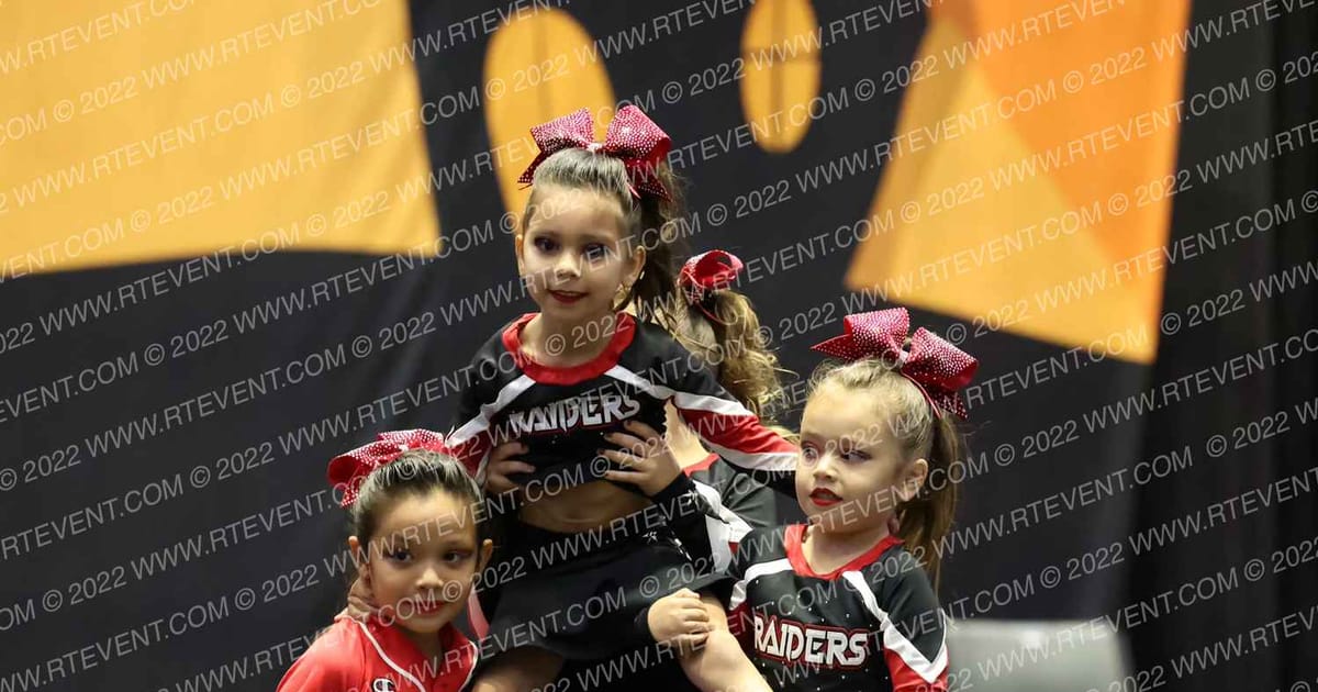 Competitive Sports Complex Lil' Raiders · Cheer Power Halloween Challenge