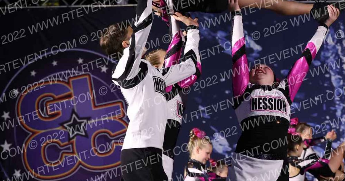 Hession Cheer Academy Pink Midnight · GLCC Indy Challenge