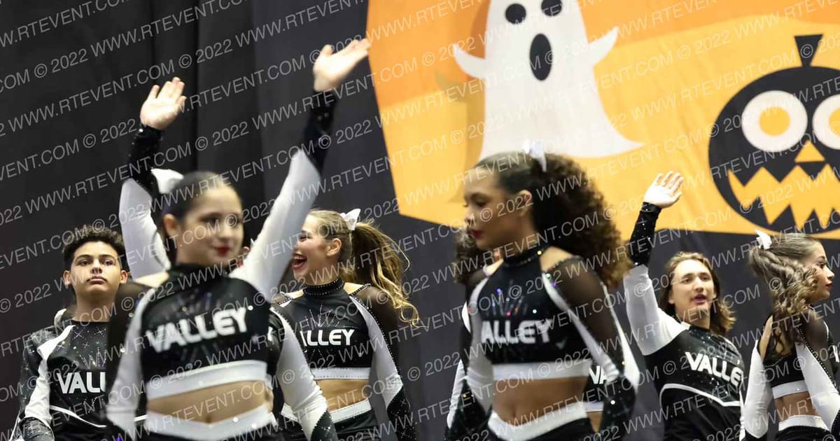Valley Cheer Elite Inferno · Cheer Power Halloween Challenge