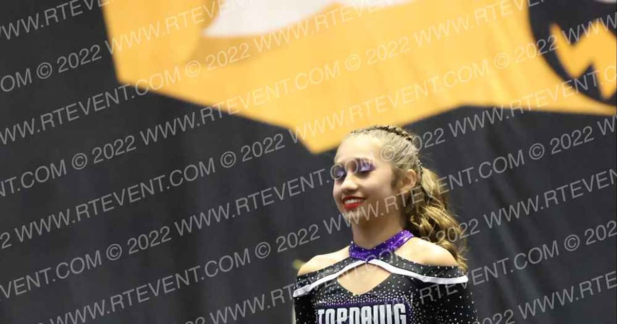 Top Dawg Cheer & Tumbling Purple Reign · Cheer Power Halloween Challenge