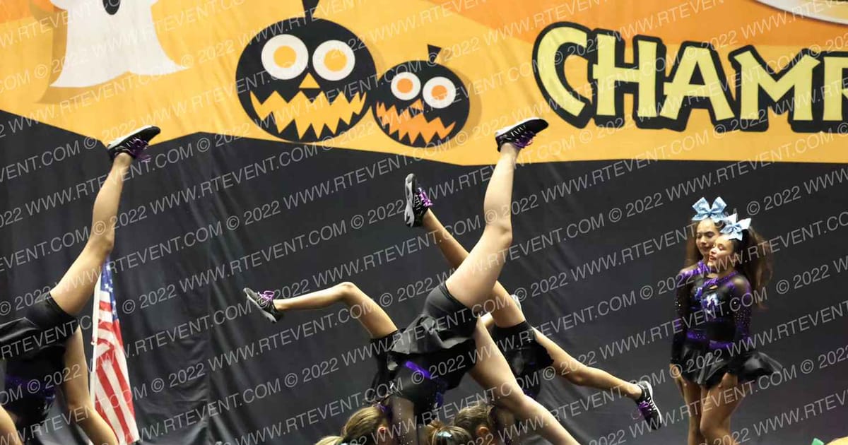 Amistad Eagles All Stars Purple Storm · Cheer Power Halloween Challenge