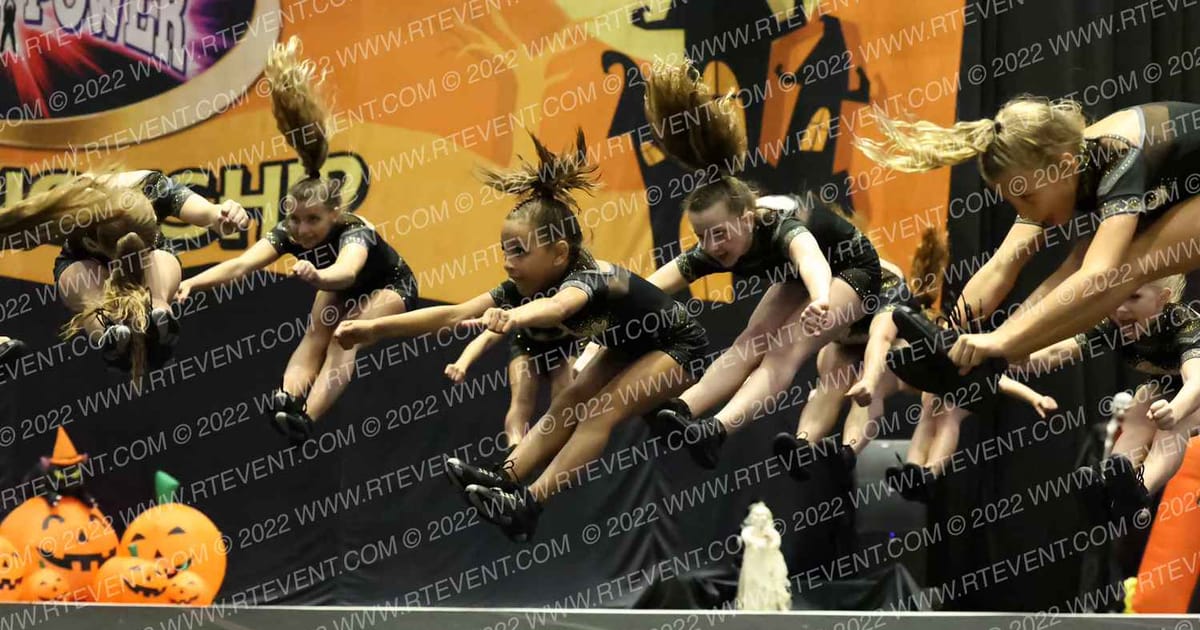 Texas Aces Tumbling and Cheer Jokers · Cheer Power Halloween Challenge
