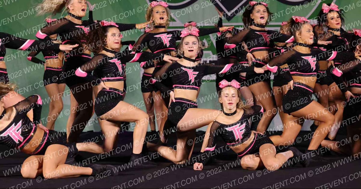 Titanium Force Cheer Black Smoke · CSG Challenge Peoria