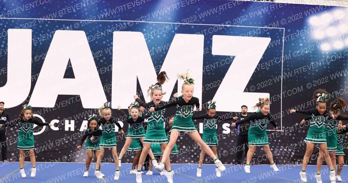 SAN JOAQUIN JR RAMS JR PEE WEE CHEER NA · Capitol City Championship