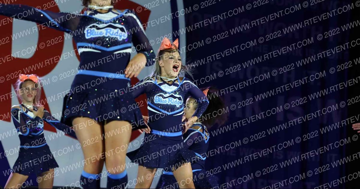 Blue Ridge Cheer Company Carolina Chicas · NCA Greensboro Classic
